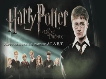 Harry Potter and the Order of the Phoenix screen shot title